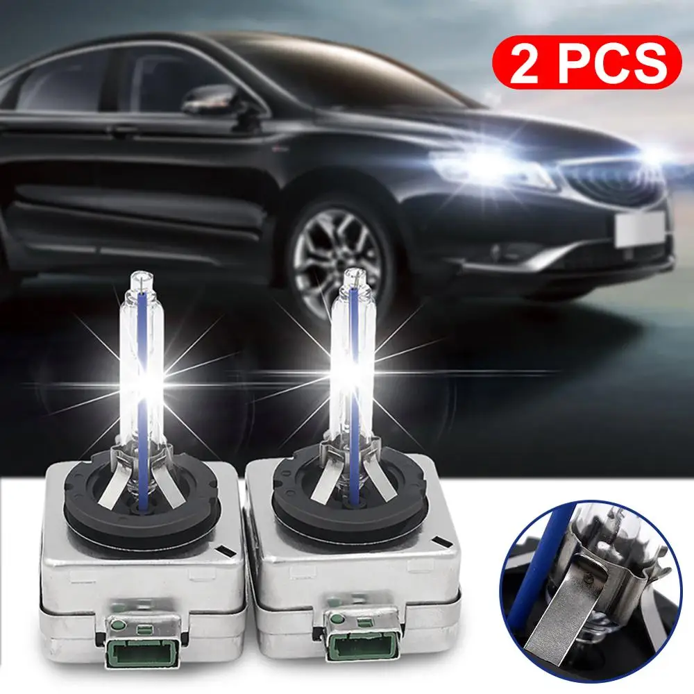 

2Pcs New Arrival D3S 6000K 42403 42302 66340 66340HBI HID XENON Headlight Bulbs Set High Quality Fast Shipping