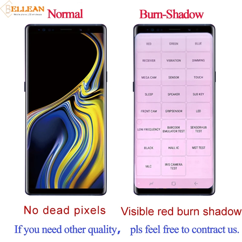 Catteny для samsung Galaxy Note 9 Lcd N960 Lcd SM-N960F/DS N960U N9600/DS дисплей кодирующий преобразователь сенсорного экрана в сборе+ рамка