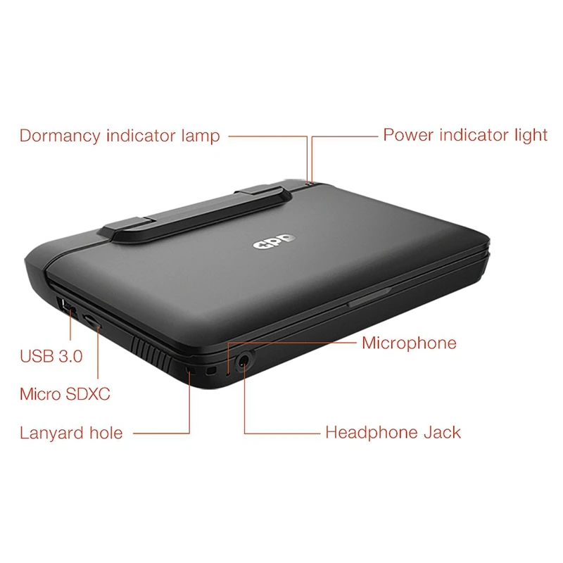 Gpd Мини компьютер Ddr4 8 ГБ ОЗУ 128 Гб ПЗУ 700 МГц Gpu Intel Celeron N4100 процессор мини ПК карманный ноутбук для Windows 10 Pro EU plug