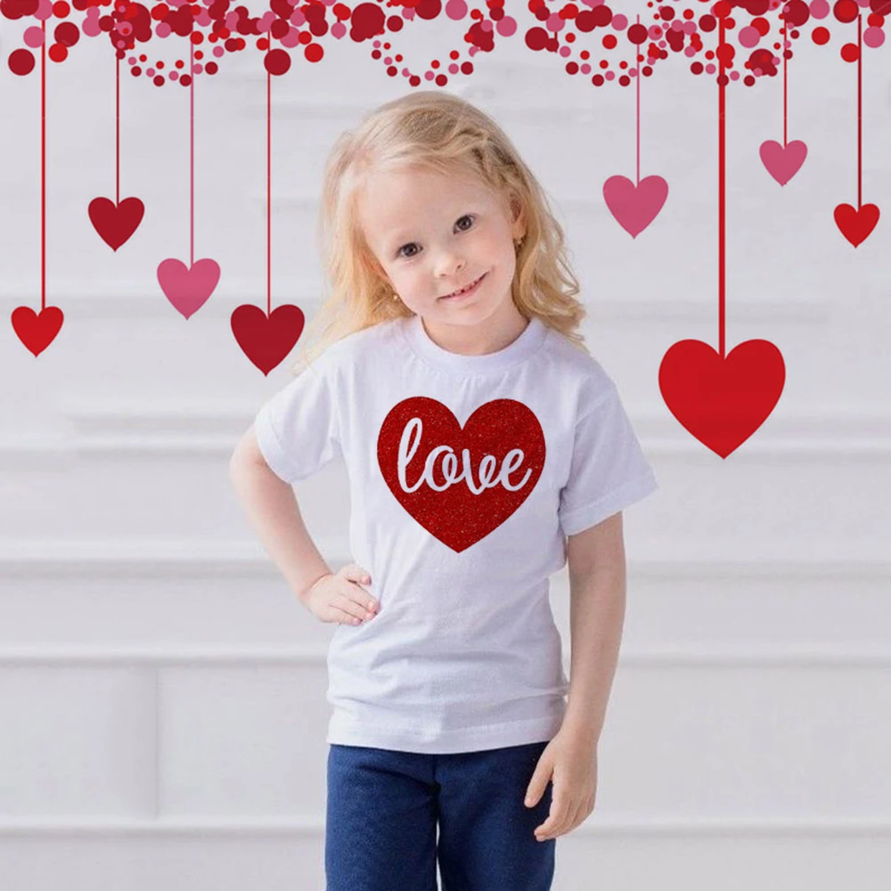Childrens valentines day shirts Clearance