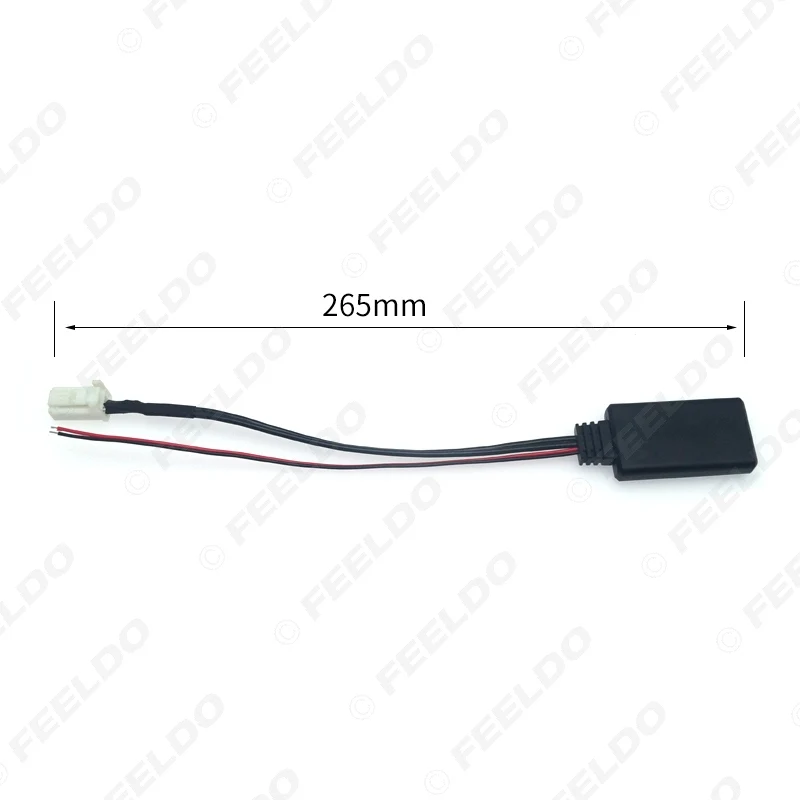 FEELDO 5 шт. автомобильный беспроводной Bluetooth модуль музыка AUX адаптер для Suzuki Sx4 Grand Vitara вспомогательная линия Aux аудио приемник кабель