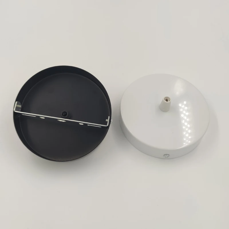 Retro Lamp Bases Ceiling Plate Hanging 8/10/12cm Chassis Base Iron Pendant Lamp DIY Lock Wire Base Fixture Ceiling Fittings lamp base led lamp base