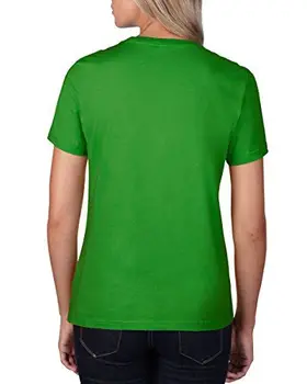 

Anvil 880 a Maniche Corte da Donna Fashion-Maglietta da Donna, Colore: Verde Mela, L2XL