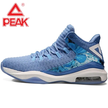 

PEAK Men's Air Cushion Basketball Shoes Rebound Boots Outdoor Wearable Non-slip Sneakers Breathable Upper Gym Train Footwear