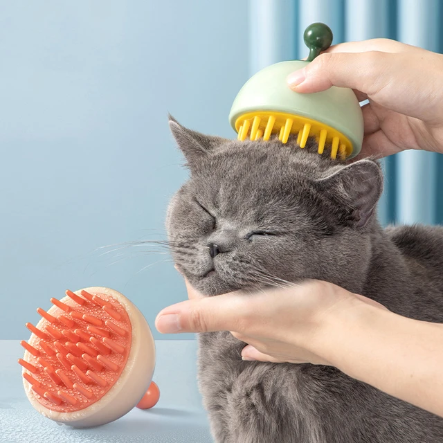 Pet Bath Brush Shampoo Massage Brush Soft Silicone Puppy Cat Comb Pet Dog  Cleaning Brush for Dog Cat Shower Grooming Tool