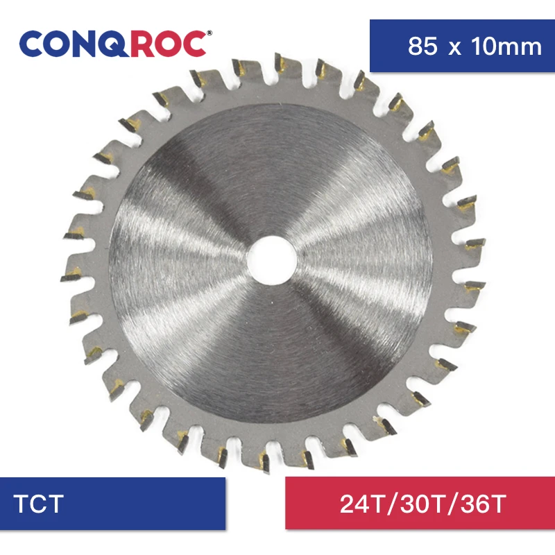 85x10 мм TCT дисковая пила 24T/30T/36T деревообрабатывающий режущий диск|Полотна для пил| |