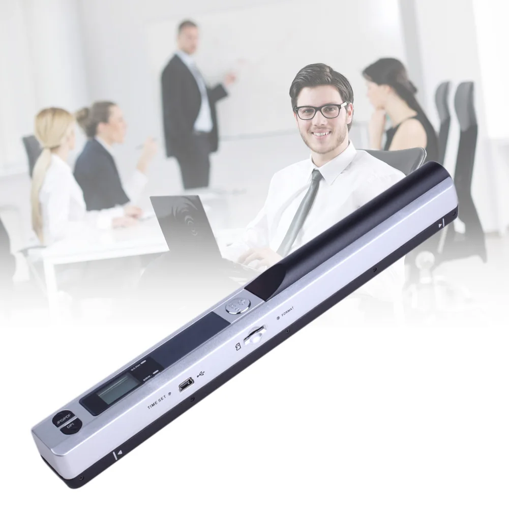 

Instant Portable Scanner 900DPI LCD Display for JPG/PDF Format Document Image Hi 888