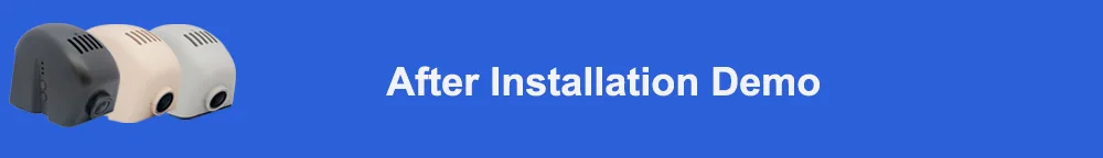 After Installation Demo 标题