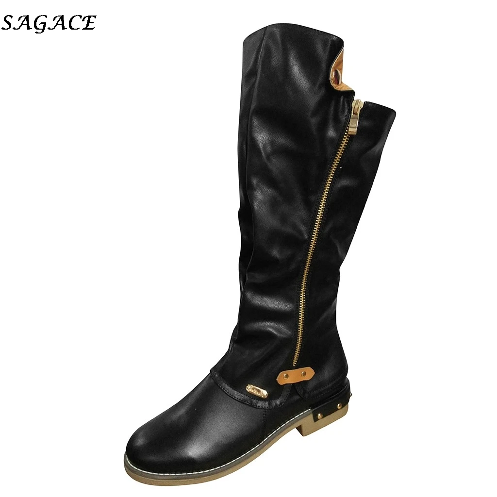 non slip knee high boots