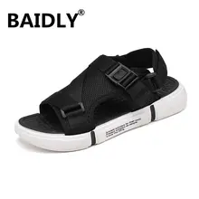 Сандалии; Мужская обувь; мужские сандалии-гладиаторы; Мужская обувь в римском стиле; Летние вьетнамки; черные пляжные сандалии на плоской подошве; большие размеры