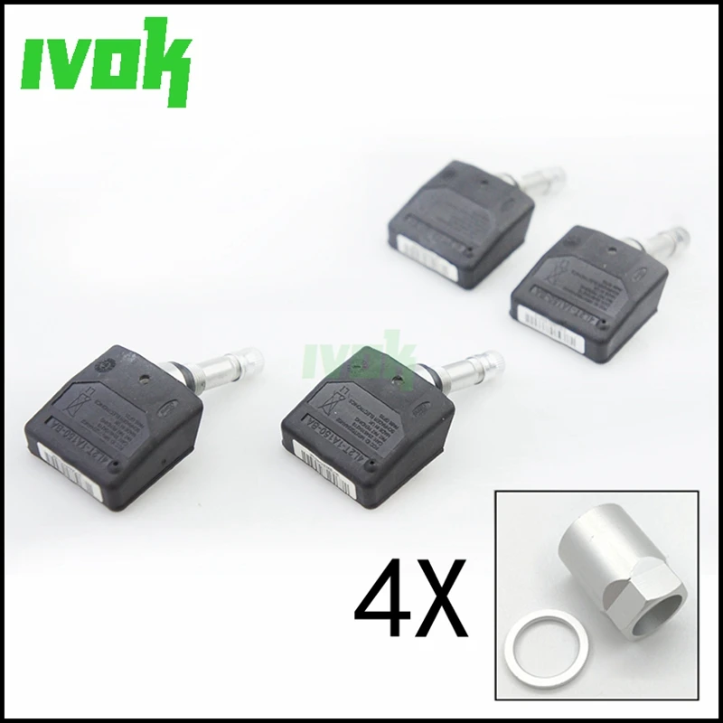 4 шт./лот Schrader датчики давления в шинах TPMS для Ford Lincoln Mercury 4L2T-1A150-BA 4L2T1A150BA 315 МГц |
