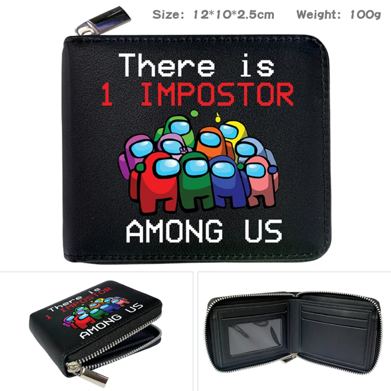 New Arrival Anime Game Wallet PU Leather Short Purse With  Card Holder WM 