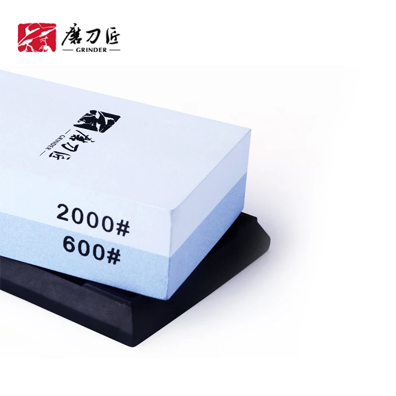 3000 сетка односторонняя и 600/2000 сетка двухсторонняя заточка камня измельчение сочетание кухонный нож sharpener-T7300W+ TG6260