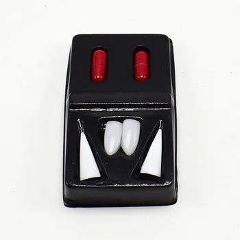 

1 Set/lot Horrific Fun Zombie Vampire Teeth Fangs For DIY Halloween Cosplay Holiday Party Dentures Ghost Devil Costume Props