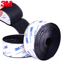 Adesivo de velcros mágicos com cola para diy 16 110mm 50cm forte velcros fita de prendedor autoadesiva gancho e laço