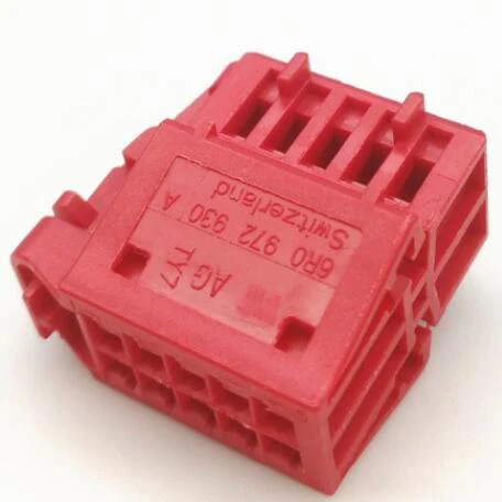 Free shipping 5pcs Seat rotating light trailer identification central control panel 10 pin connector plug 6R0 972 930 A