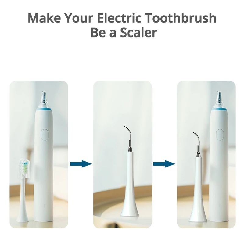 Ultrasonic Scaler Tips Handpiece for Xiaomi Soocas Electric Toothbrush Remove Calculus Plaque Tooth Stain Ultrasonic Scaler Tips Handpiece for Xiaomi Soocas Electric Toothbrush Remove Calculus Plaque Tooth Stain