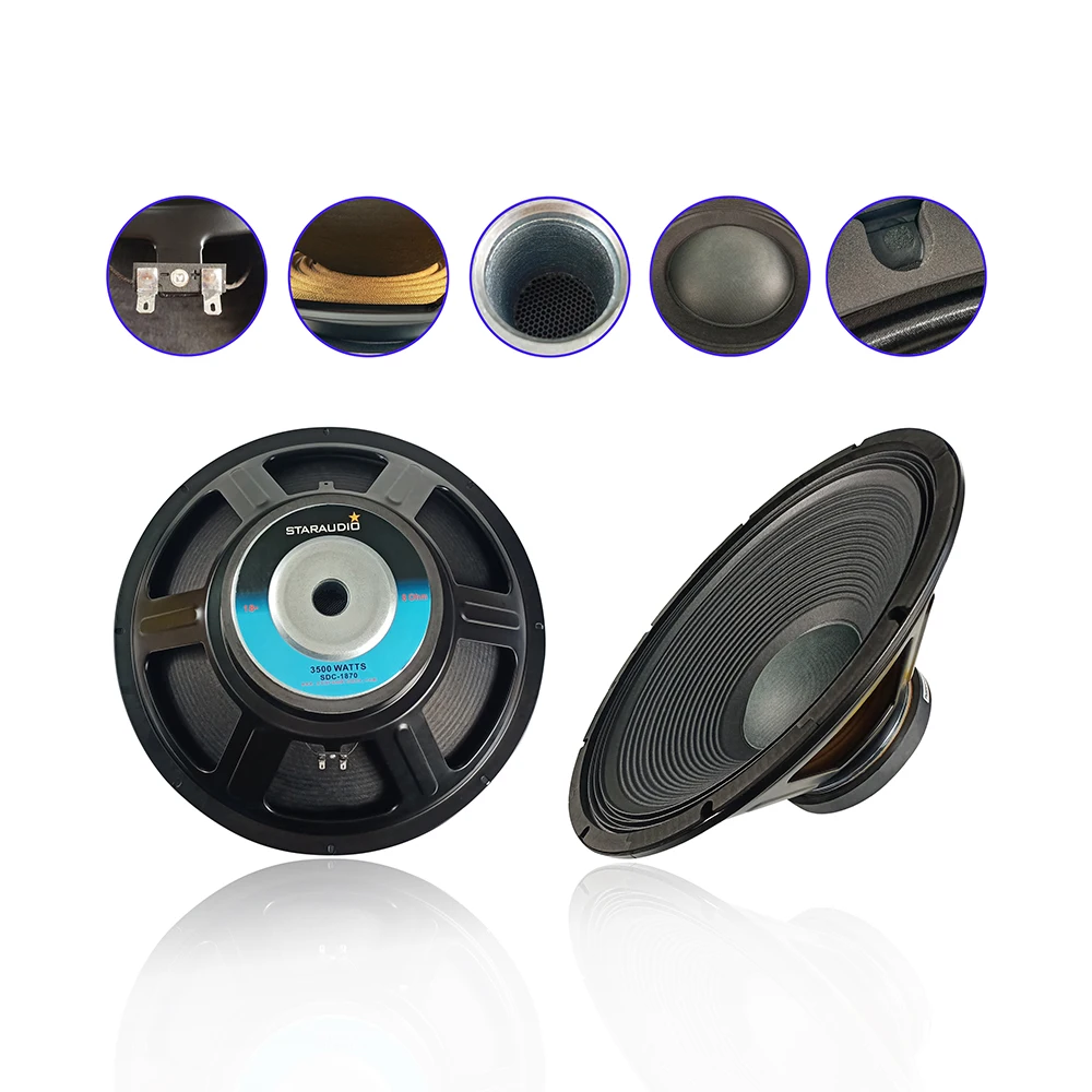 18 inch subwoofer replacement speaker