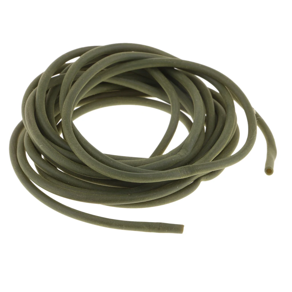 Silicone Rig Tubing 1.5mm Inside Diameter Fishing Rig Tube Sea Fishing Rigs Fishing Tackles 3 Meters