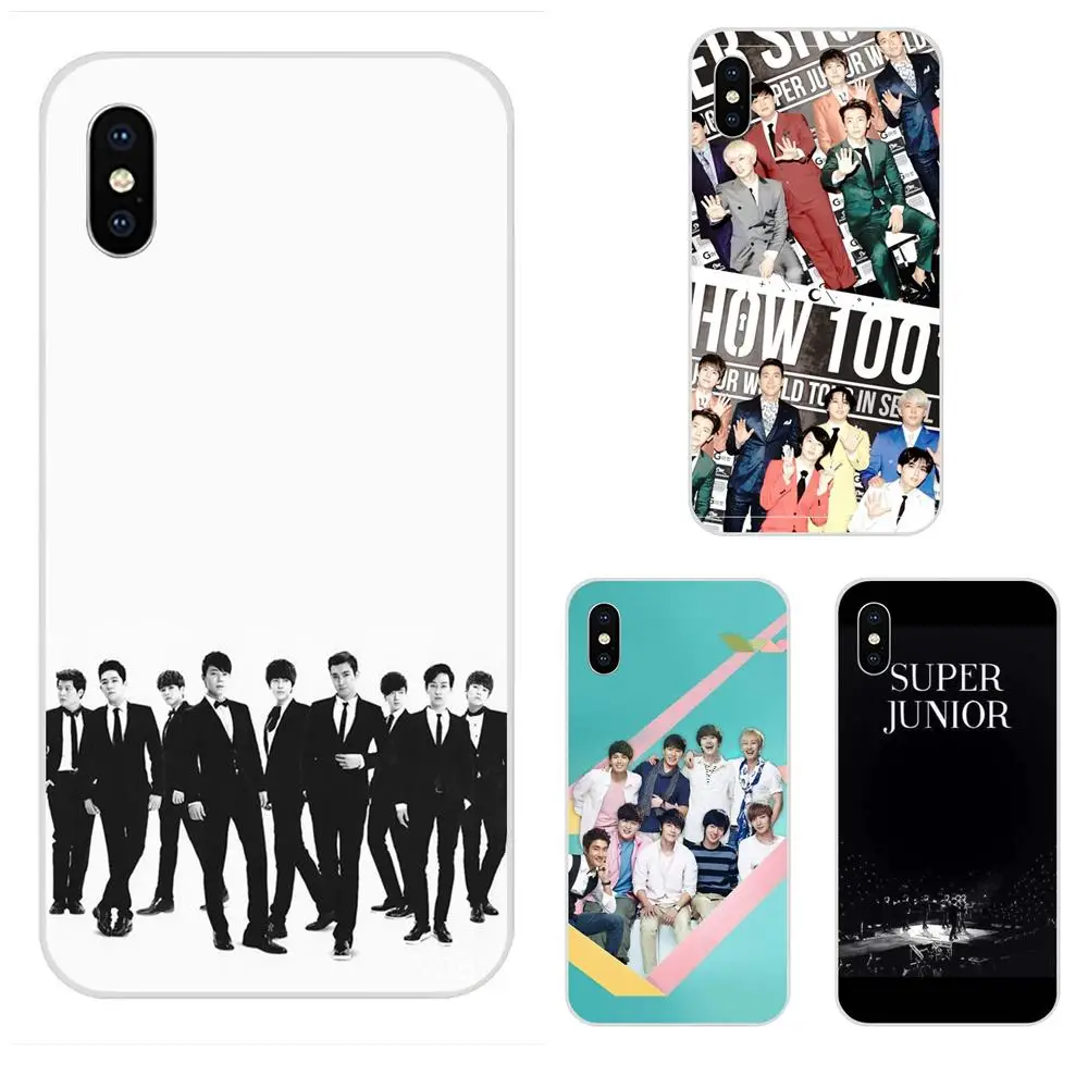 

For Xiaomi Redmi Mi 4 7A 9T K20 CC9 CC9e Note 7 9 Y3 SE Pro Prime Go Play Soft Best Cases Kpop Super Junior