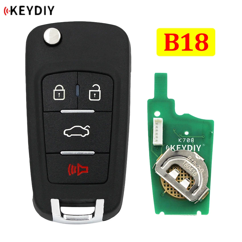 KEYDIY B series B18 3 + 1 кнопка универсальный KD пульт дистанционного управления для KD900 URG200