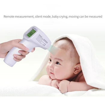 

Muti-fuction Baby /Adult Thermometer Infrared Digital LCD Body Measurement Forehead Ear Non-Contact Adult Body Fever Termometro