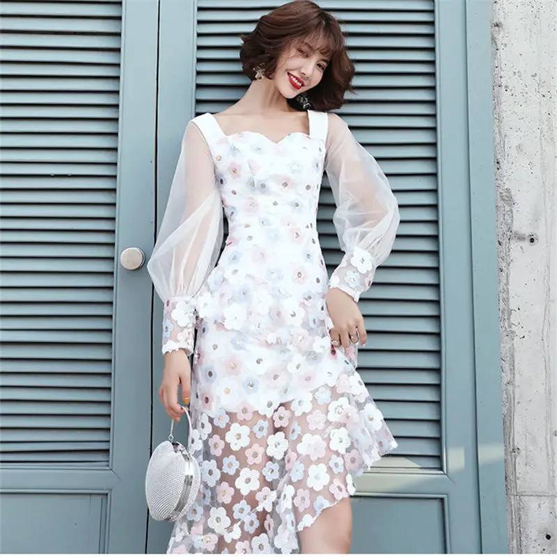 It's YiiYa Cocktail Dress Full Sweetheart Plus Size Tiered Woman Party Dresses Straight Above Knee Robe Cocktail Gowns E878