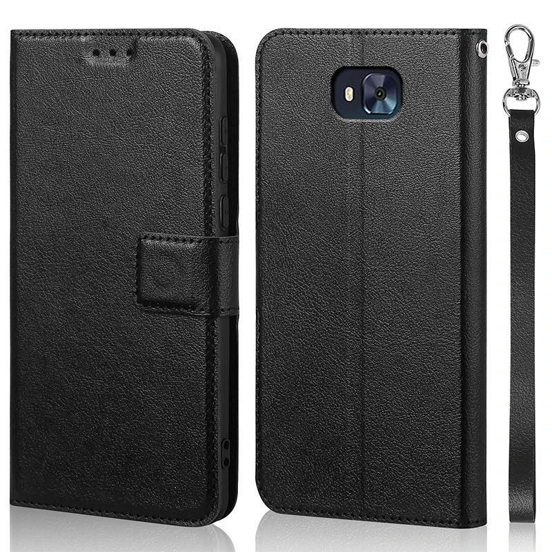Роскошный чехол-книжка для Asus Zenfone4 Selfie ZD553KL ZB553KL оригинальный кожаный телефона