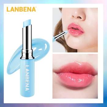 

LANBENA Hyaluronic Acid Lasting Nourishing Lip Balm Moisturizing Reduces Fine Lines Relieves Dryness Repairs Damaged Lip Care