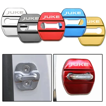 

Door Lock Decoration Protection Cover emblem case for Nissan juke qashqai j11 10 x-trail note tiida accessories car styling