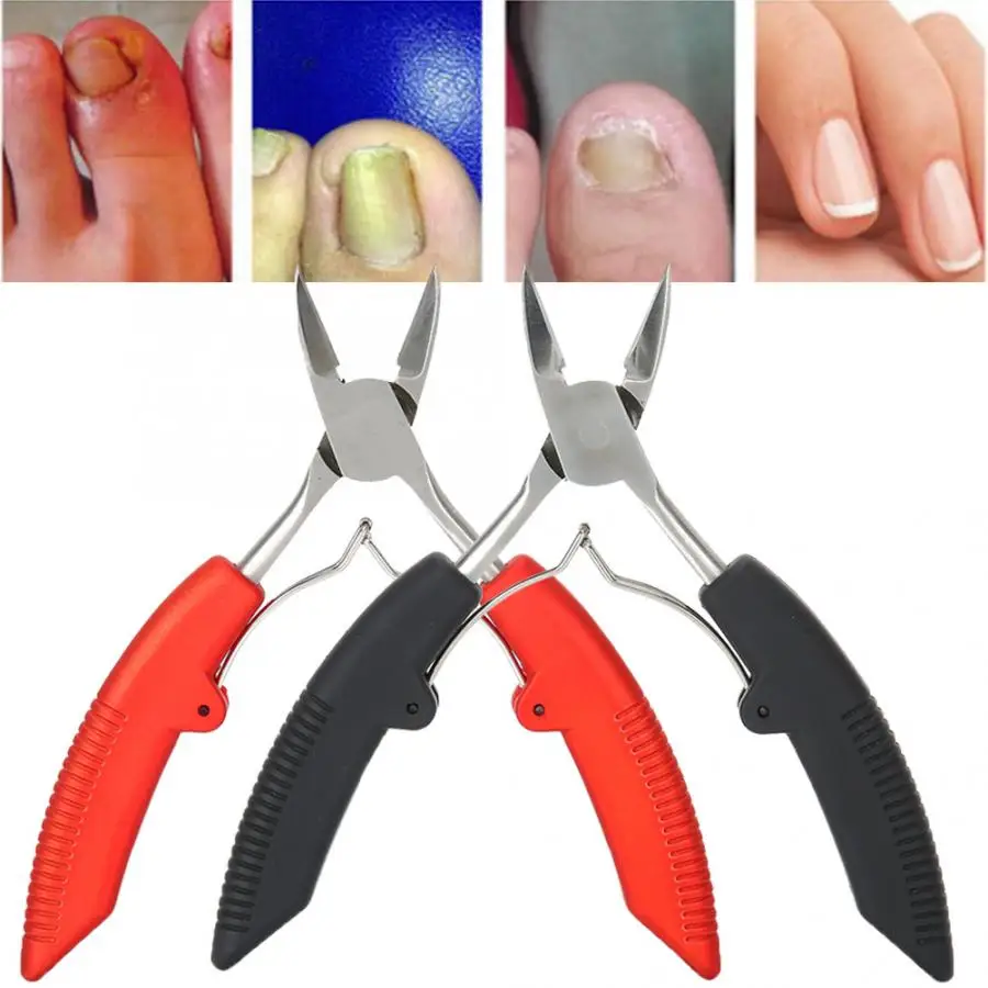 Professional Nail Toe Cuticle Scissors Fingernail Toenail Thick Ingrown Clippers Pliers Pedicure Tool Dead skin clamp | Красота и