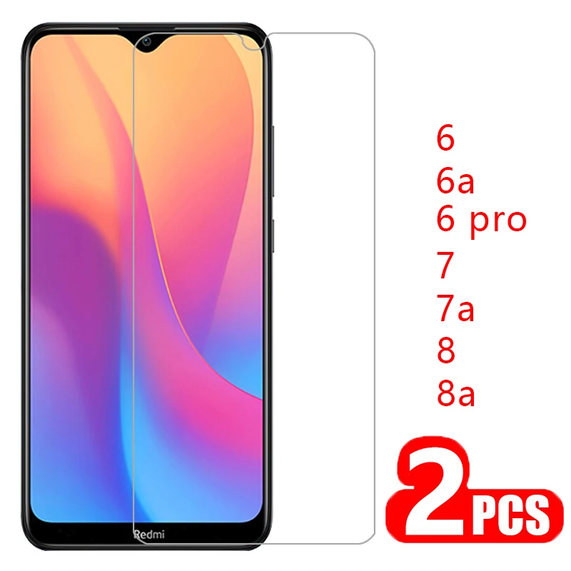 Чехол для xiaomi redmi 8a 7a 6a 8 7 6 a pro защитное покрытие из закаленного стекла ksiomi a8 a7 a6 6pro