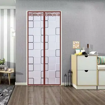 

High Quality Summer Windproof for Air Conditional Anti Mosquito Insect Fly Bug Curtain Automatic Door Screen Kitchen Curtain