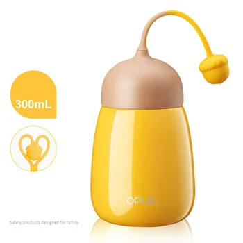 

300ml Mini Stainless Steel Travel Thermal Bottle Coffee Cup Thermos Travel Mug Coffee Hot Water Portable Bottle for Girls W