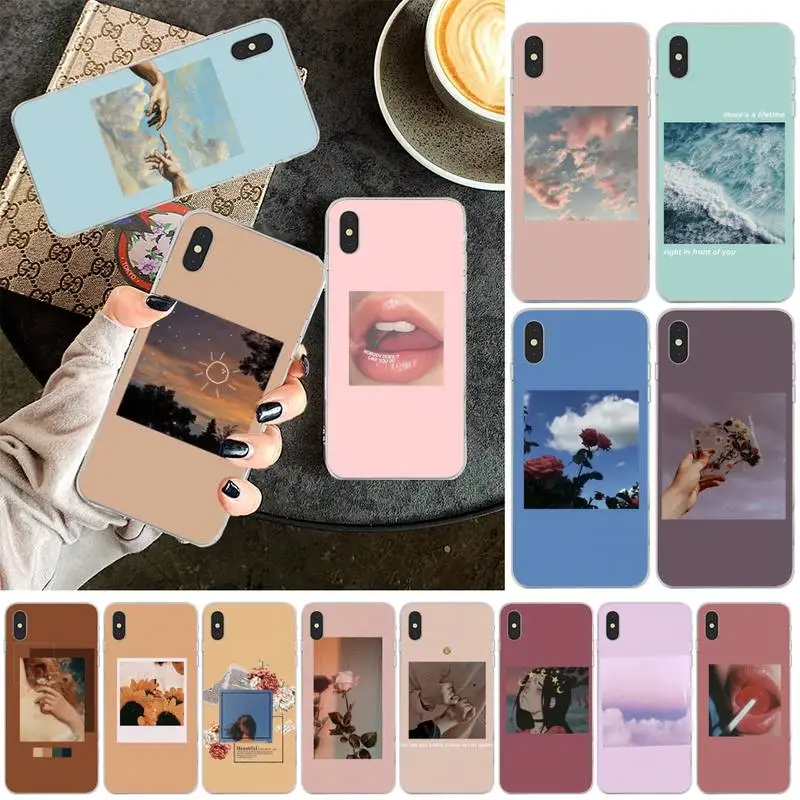 

LJHYDFCNB Pink Aesthetics songs lyrics Phone Case For iphone 6 6s plus 7 8 plus X XS XR XS MAX 11 11 pro 11 Pro Max Cover