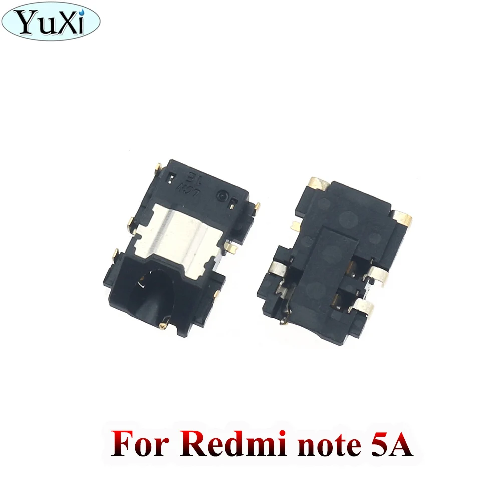 For Redmi note 5A YuXi разъем для наушников, головной гарнитуры аудио flex для Xiaomi Redmi 2 2A 2S 3 3S 3X1 1S 4 4X 4A чехлы для айфонов 5 5 Plus Note 2 3 4 5 5A рro рrime - Цвет: For Redmi note 5A