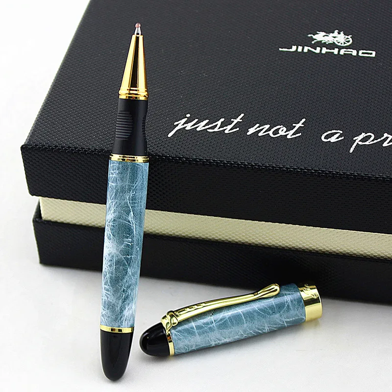 JINHAO X450 металлическая шариковая ручка, роскошная Шариковая ручка для бизнес-подарков, канцелярские принадлежности для офиса, школы, материал, канцелярские принадлежности