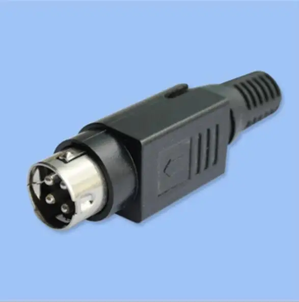 50 шт. 3 pin 3 pin/4 pin 4Pin разъем питания DIN для TFT lcd Flatscreen DC 12 В/24 В DIN штекер предмет для ТВ разъем адаптера