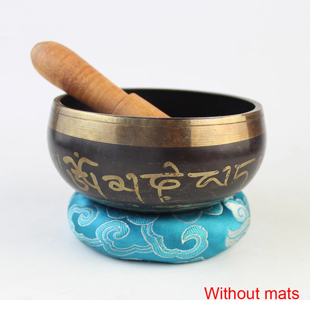 Буддизм буддизм миска милостыни медитация медная Поющая чаша тибетская Йога буддизм аксессуар Звуковая терапия
