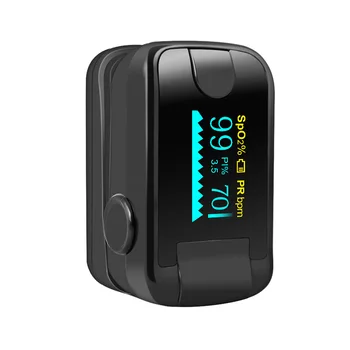 

SPO2 PR PI Heart Rate Monitor OLED Fingertip Pulse Oximeter