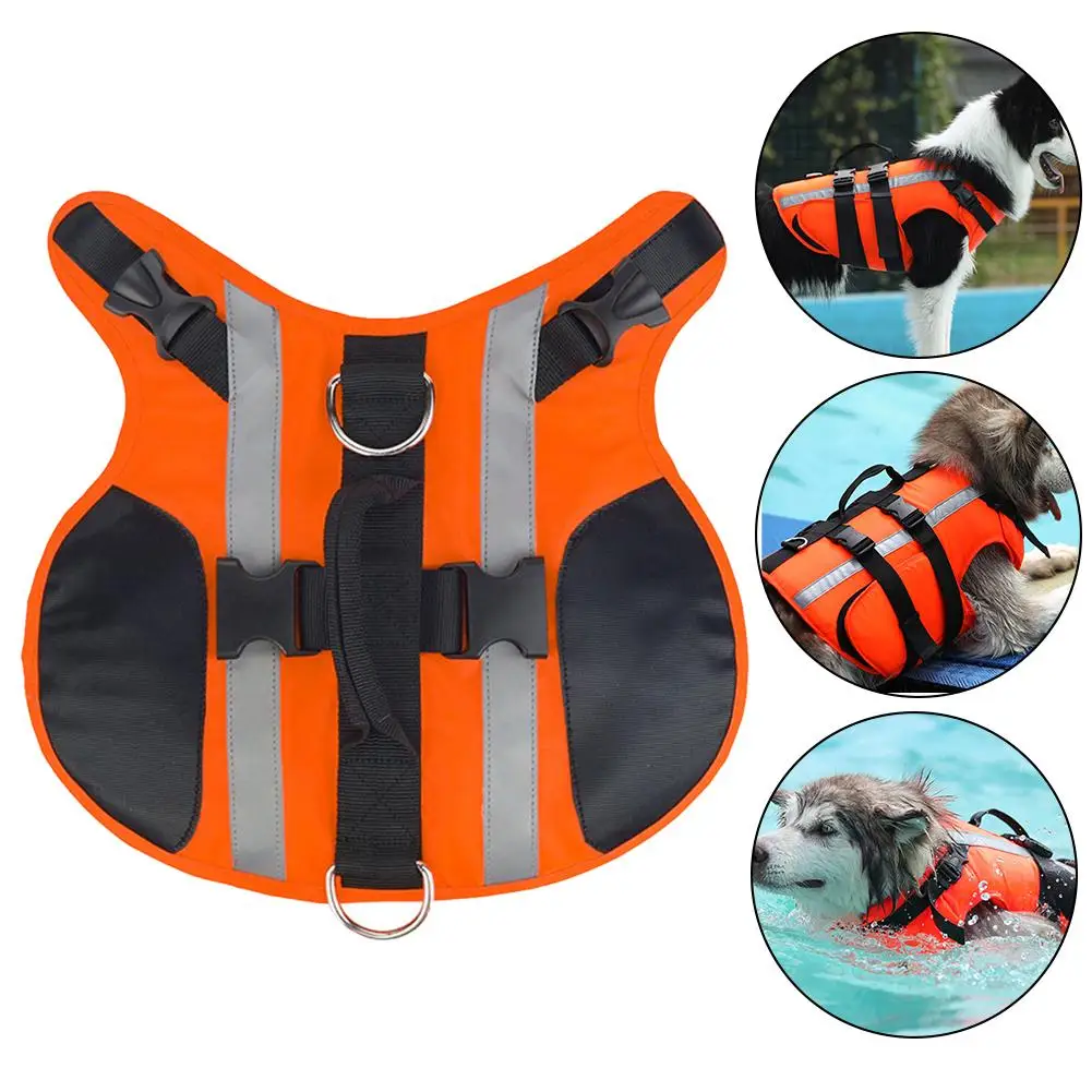 Dog Life Jacket Summer Safe Durable Oxford Cloth Pet Life Vest With