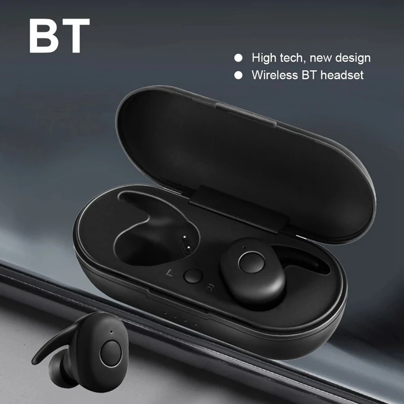 DT 1 TWS Wireless Headphones Mini Smart Bluetooth 5 0 In Ear Headset With Mic Pick Up Automatic Pairing Handsfree Earbuds