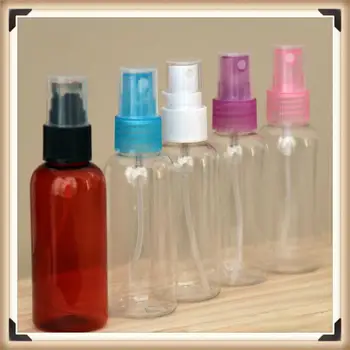 

Portable Refillable Bottle Plastic Travel Split Bottles Transparent Perfume Atomizer Empty Spray Refillable Bottle Random Color