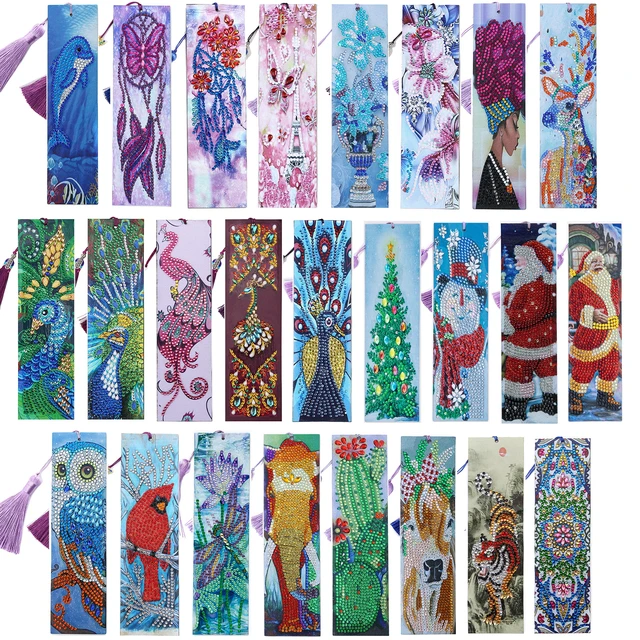 Diamond Art Bookmarks Diamond Painting Bookmark Kits Cross Stitch