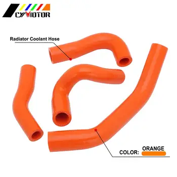

Motorcycle Engine Cooling Accessories Water Pipe Silicone Radiator Coolant Hose Kit For KTM DUKE 390 LC4 RC390 RC 390 2015 2016