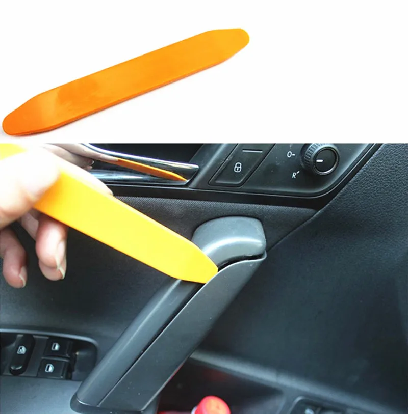4 шт. Авто Радио панель двери клип отделка тире для dacia Sandero STEPWAY Dokker Logan Duster Lodgy