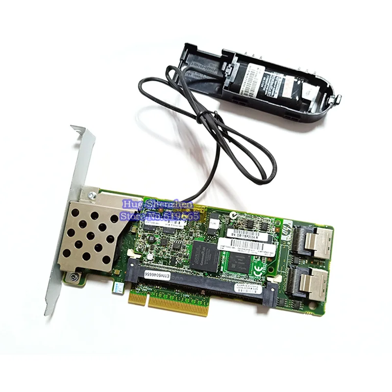462919 001 013233 Array SAS P410 RAID контроллер карты 6Gb PCI E с батареей 512M RAM|Платы расширения| |