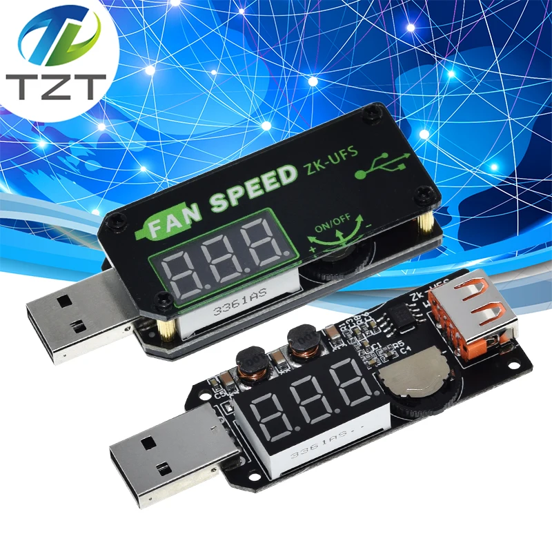 5V 5W USB вентилятор управляющий таймер светодиодный модуль диммера Напряжение
