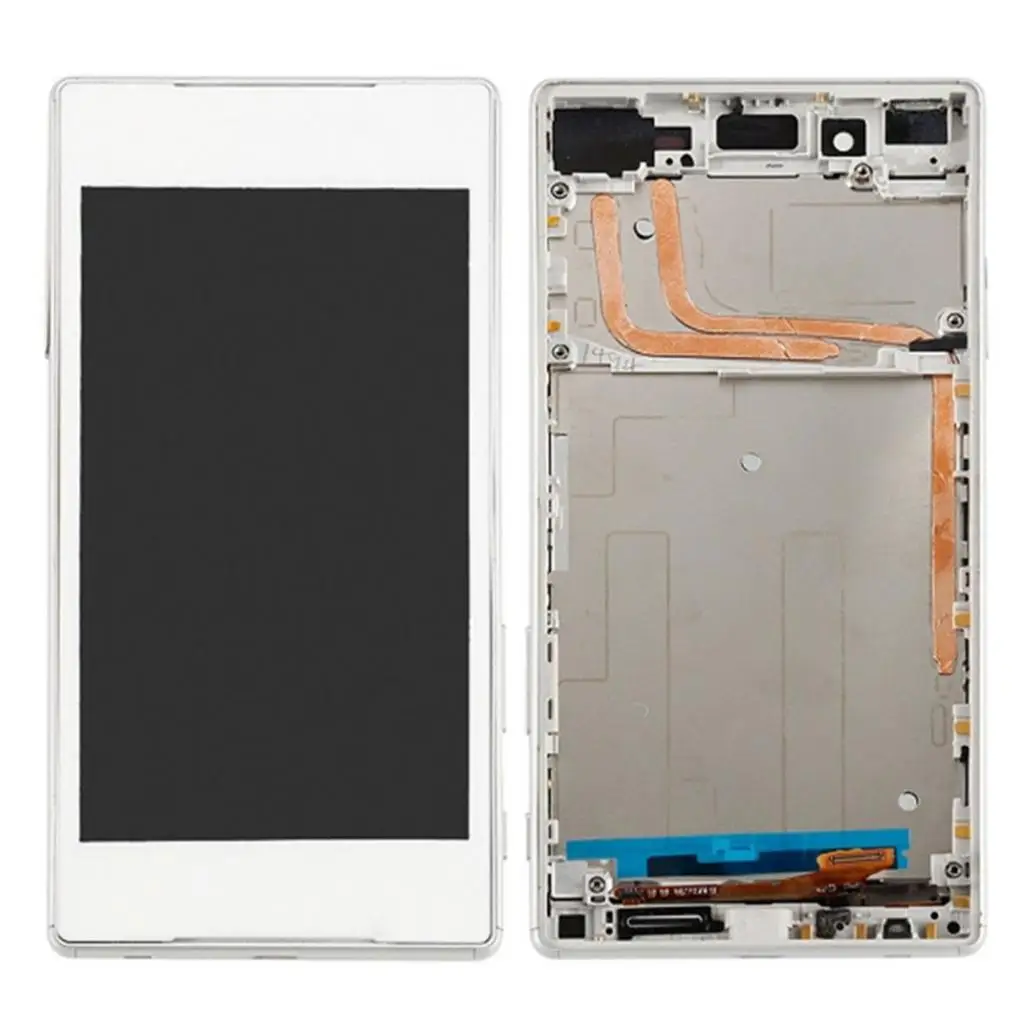 For Sony Xperia Z5 E6603/E6653/E6683 LCD Screen Touch Digitizer Repair Part with Frame Black