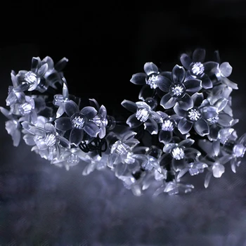 

Solar Lamps 7M 50LEDs Flower Blossom Decorative Lights Waterproof Garden Outdoor